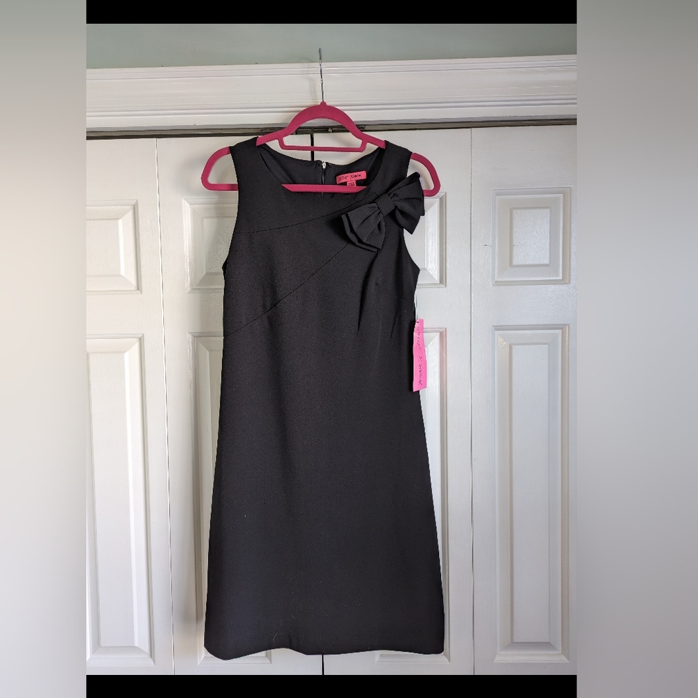 NWT Betsey Johnson Little Black Dress with Bow